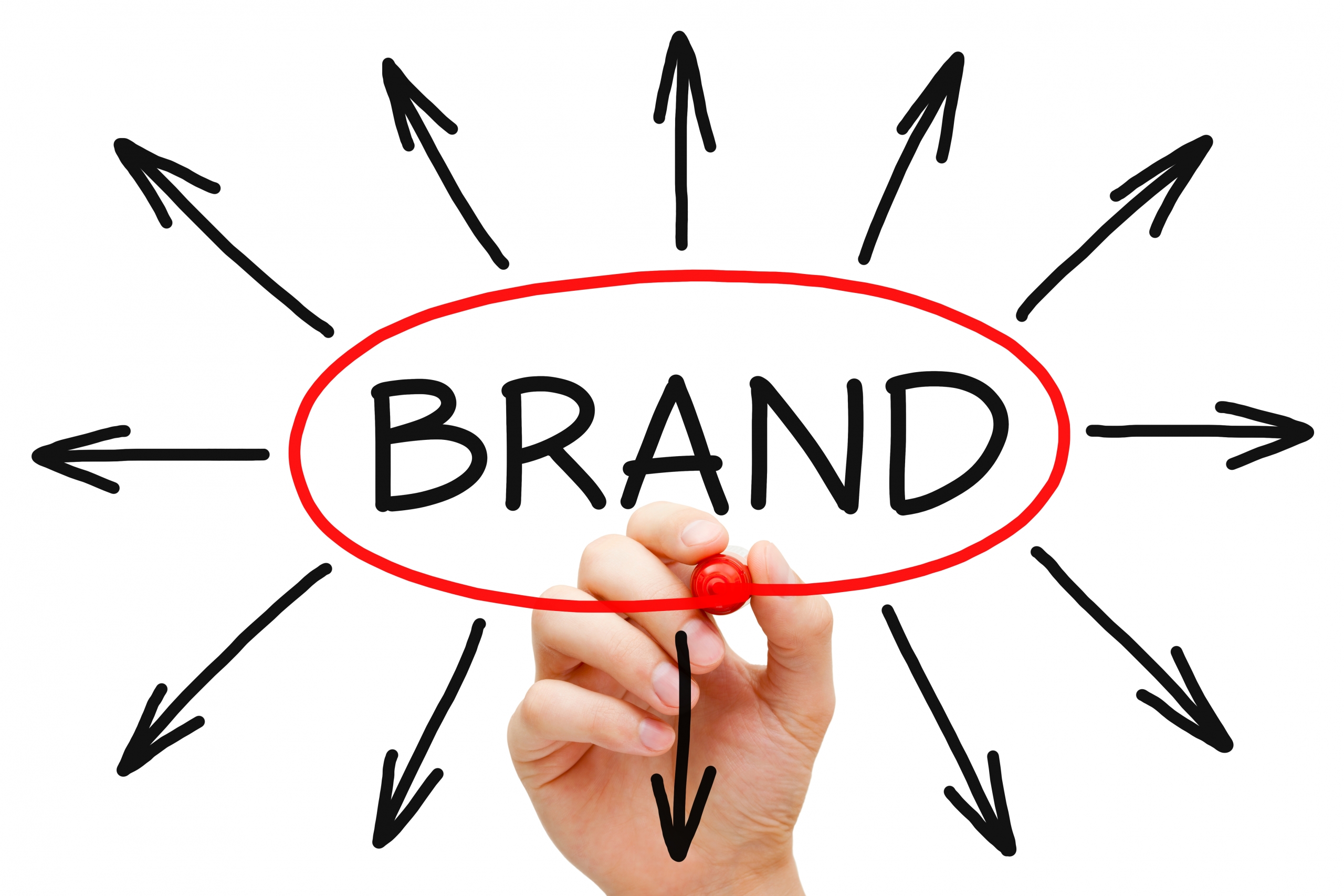Brand Concept Red Marker 1